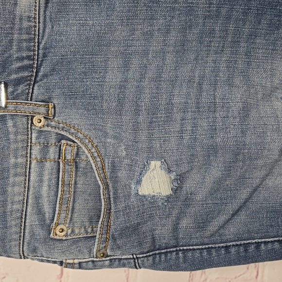 TORRID Bombshell Skinny Premium Stretch  Destructed Jean Womens Size 18R - Picture 4 of 15